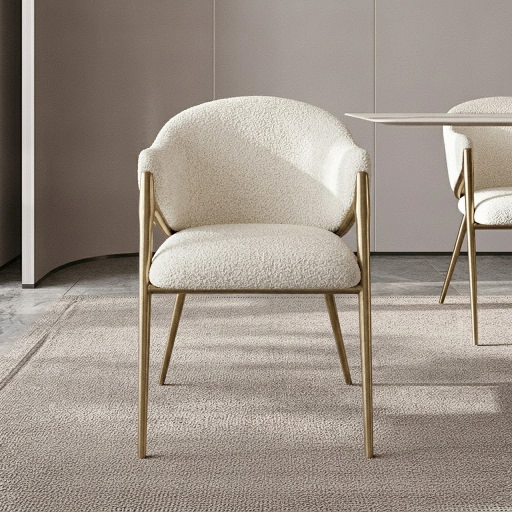 Lambswool Dining Armchair