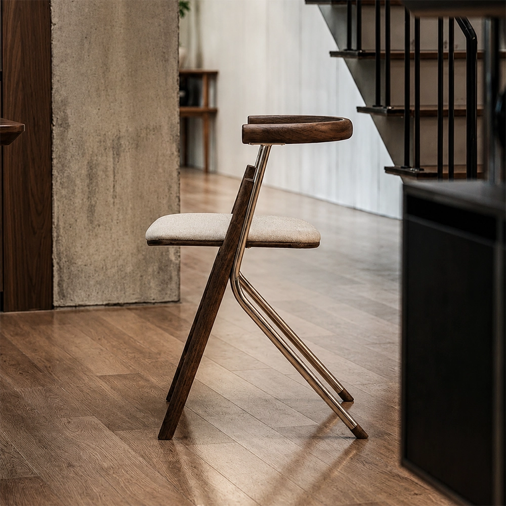 Armless Minimalist Dining Chair