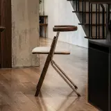 Armless Minimalist Dining Chair