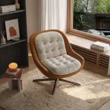 Pinatex Swivel Lounge Chair