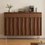 Architectural Wavy Multi-functional Sideboard