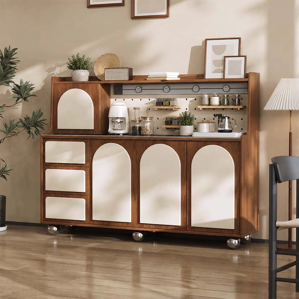Vintage Solid Wood Sideboard