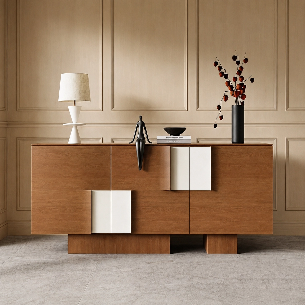 Modern Minimalist Storage Sideboard