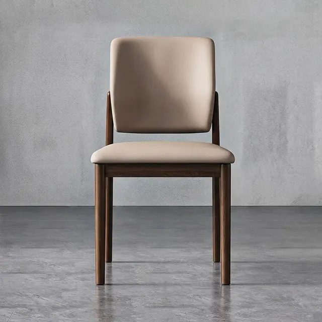 Modern Wood Upholstered Chair