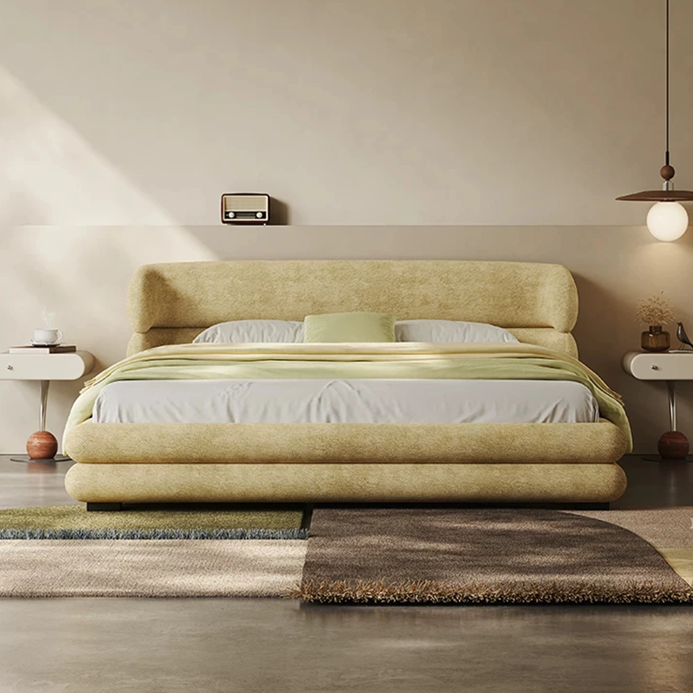 Minimalist Upholstered Bed