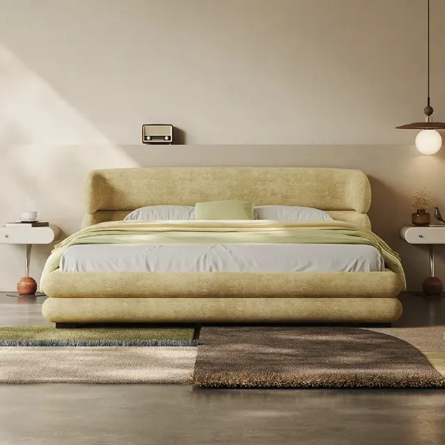 Minimalist Upholstered Bed