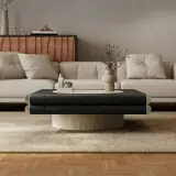 Contemporary Engineered Wood Coffee Table